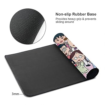 Amazon.co.jp：ちびまる子ちゃん マウスパッド デスクマット